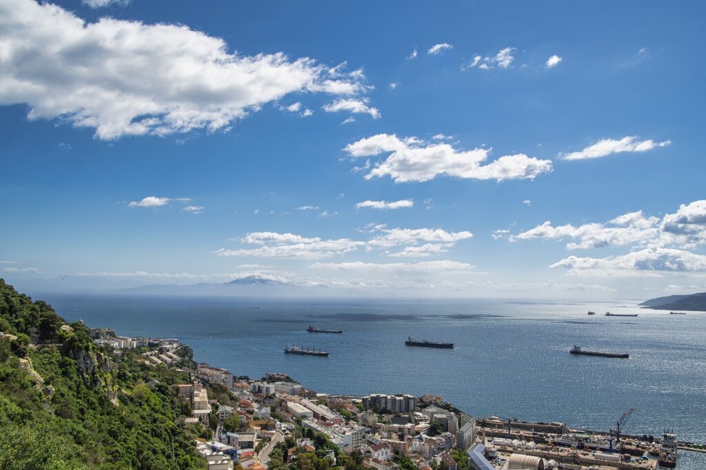 Meerenge Straße von Gibraltar