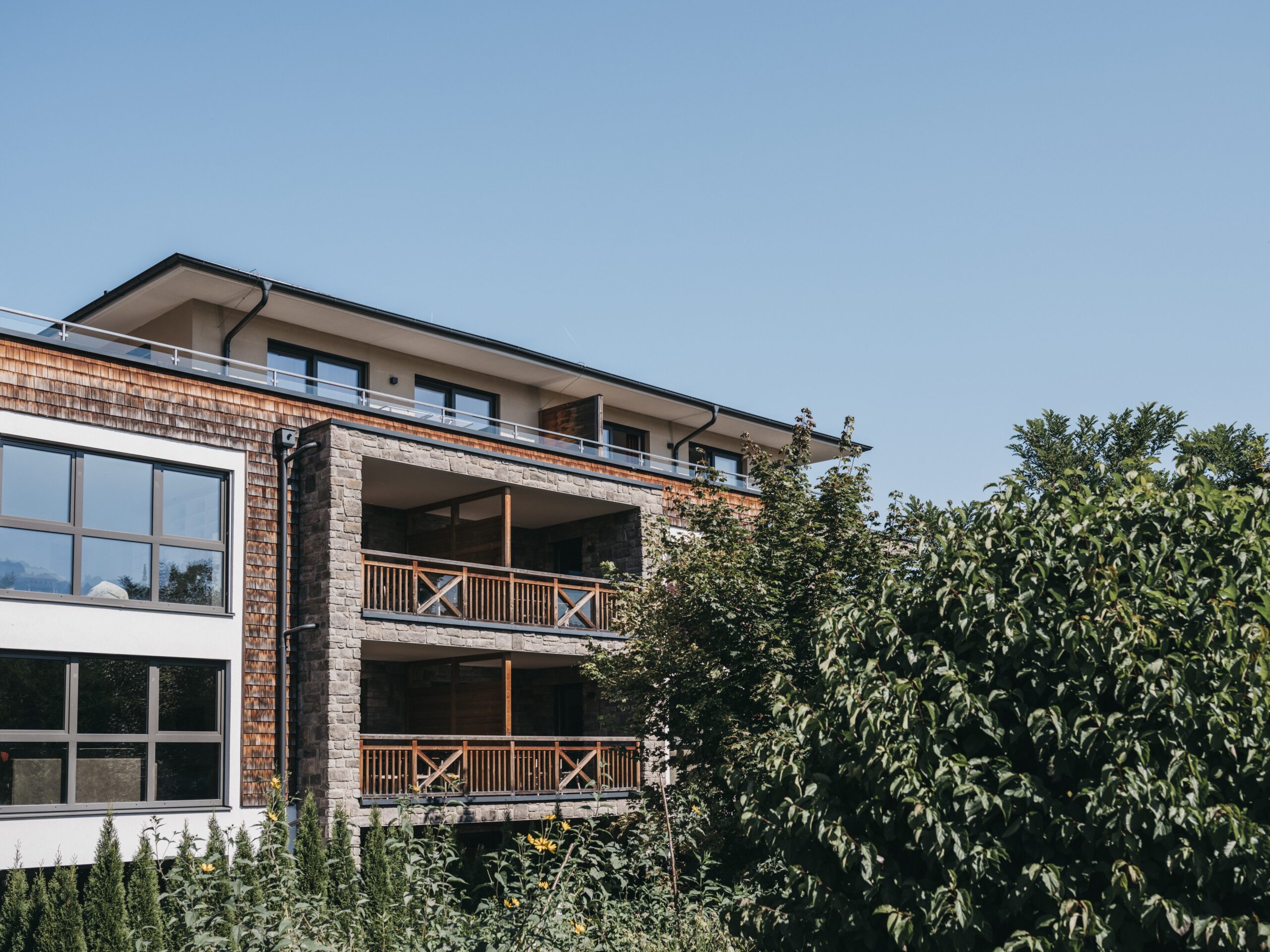 Village Park Suites by VAYA Österreich Außenansicht Profil Village Park Suites by VAYA Österreich Außenansicht Profil